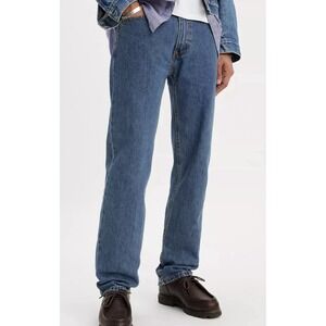 Levi's 505 Regular Fit Straight Leg Jeans Men's Size 38x30 Medium Wash
